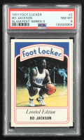 Bo Jackson 1991 Foot Locker Slam Fest Series Three #2 (PSA 8) at PristineAuction.com