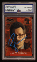 Gary Oldman Signed 2005 Topps Batman Begins James Gordon #11 (PSA) at PristineAuction.com