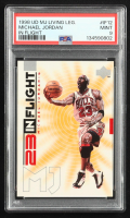 Michael Jordan 1998 Upper Deck Michael Jordan Living Legend In-Flight #IF12 (PSA 9) at PristineAuction.com