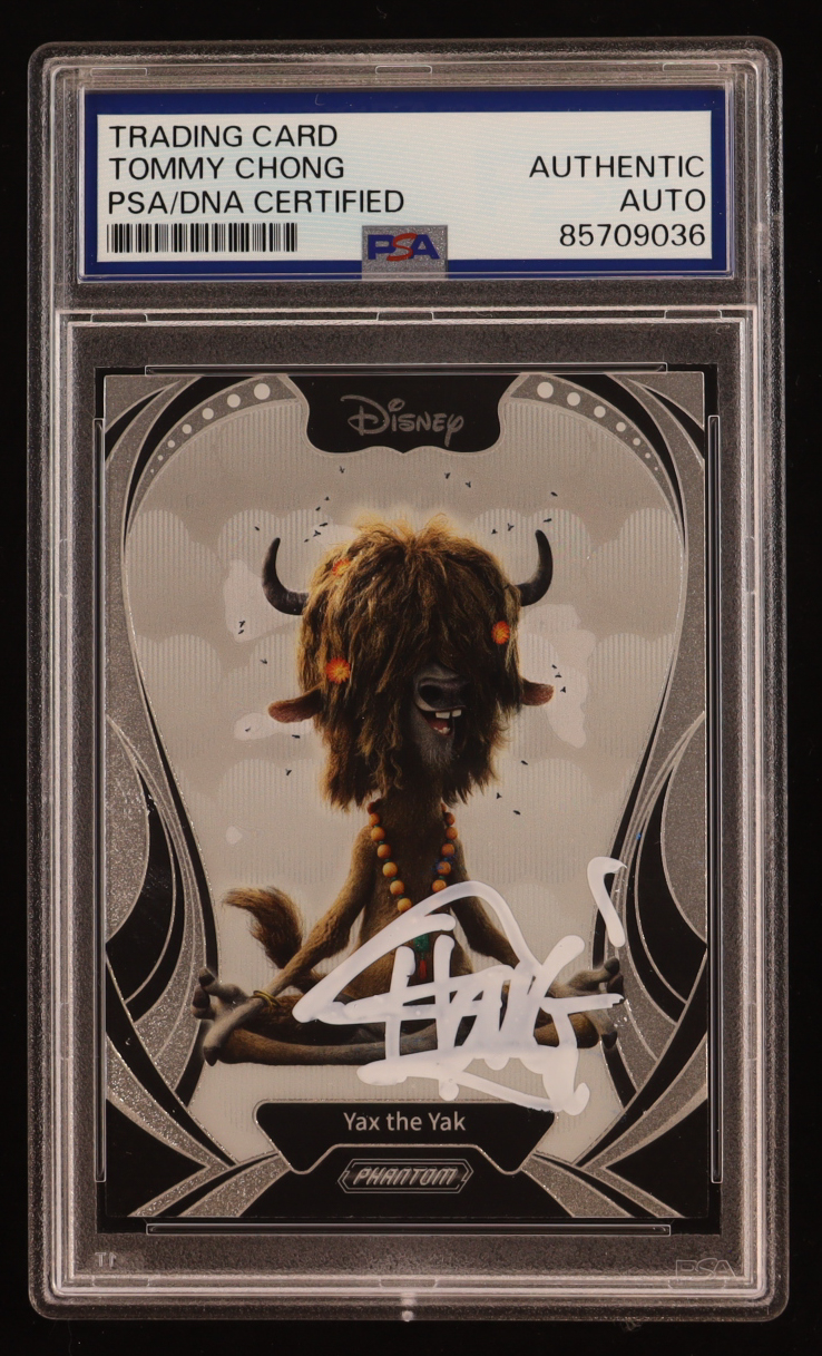 Tommy Chong Signed 2025 Kakawow Disney Phantom Zootopia #PD-B-36 (PSA) at PristineAuction.com Tommy Chong Signed 2025 Kakawow Disney Phantom Zootopia #PD-B-36 (PSA) at PristineAuction.com
