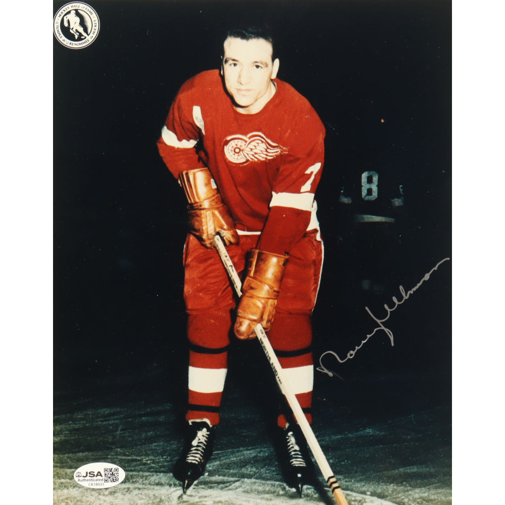 Norm Ullman Signed Red Wings 8x10 Photo (JSA) at PristineAuction.com