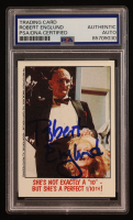 Robert Englund Signed Topps She's Not Exactly a 10 But She's A Perfect 1/10th! A Nightmare On Elm Street III #25 (PSA) at PristineAuction.com