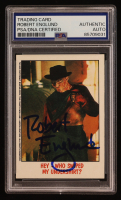 Robert Englund Signed Topps Hey Who Swiped My Undershirt? A Nightmare On Elm Street #18 (PSA) at PristineAuction.com