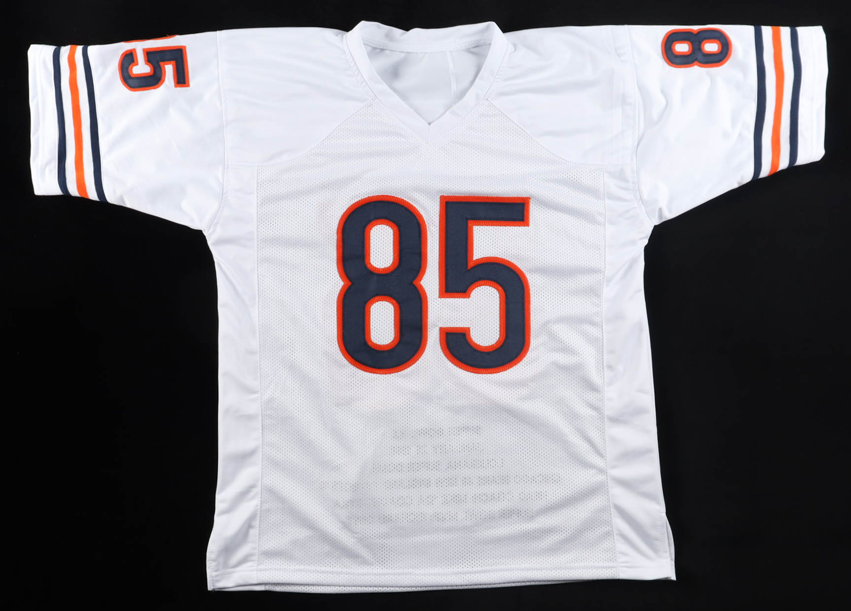 1985 Bears World Champions Highlights Jersey Team-Signed by (14) with Mike Singletary, Willlie Gault, Shaun Gayle, Stefan Humphries (JSA) at PristineAuction.com 1985 Bears World Champions Highlights Jersey Team-Signed by (14) with Mike Singletary, Willlie Gault, Shaun Gayle, Stefan Humphries (JSA) at PristineAuction.com