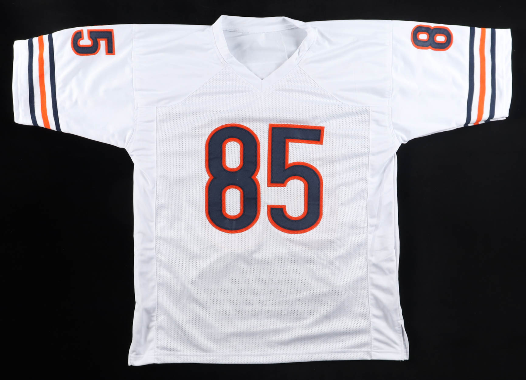 1985 Bears World Champions Highlights Jersey Team-Signed by (14) with Mike Singletary, Willlie Gault, Shaun Gayle, Stefan Humphries (JSA) at PristineAuction.com 1985 Bears World Champions Highlights Jersey Team-Signed by (14) with Mike Singletary, Willlie Gault, Shaun Gayle, Stefan Humphries (JSA) at PristineAuction.com