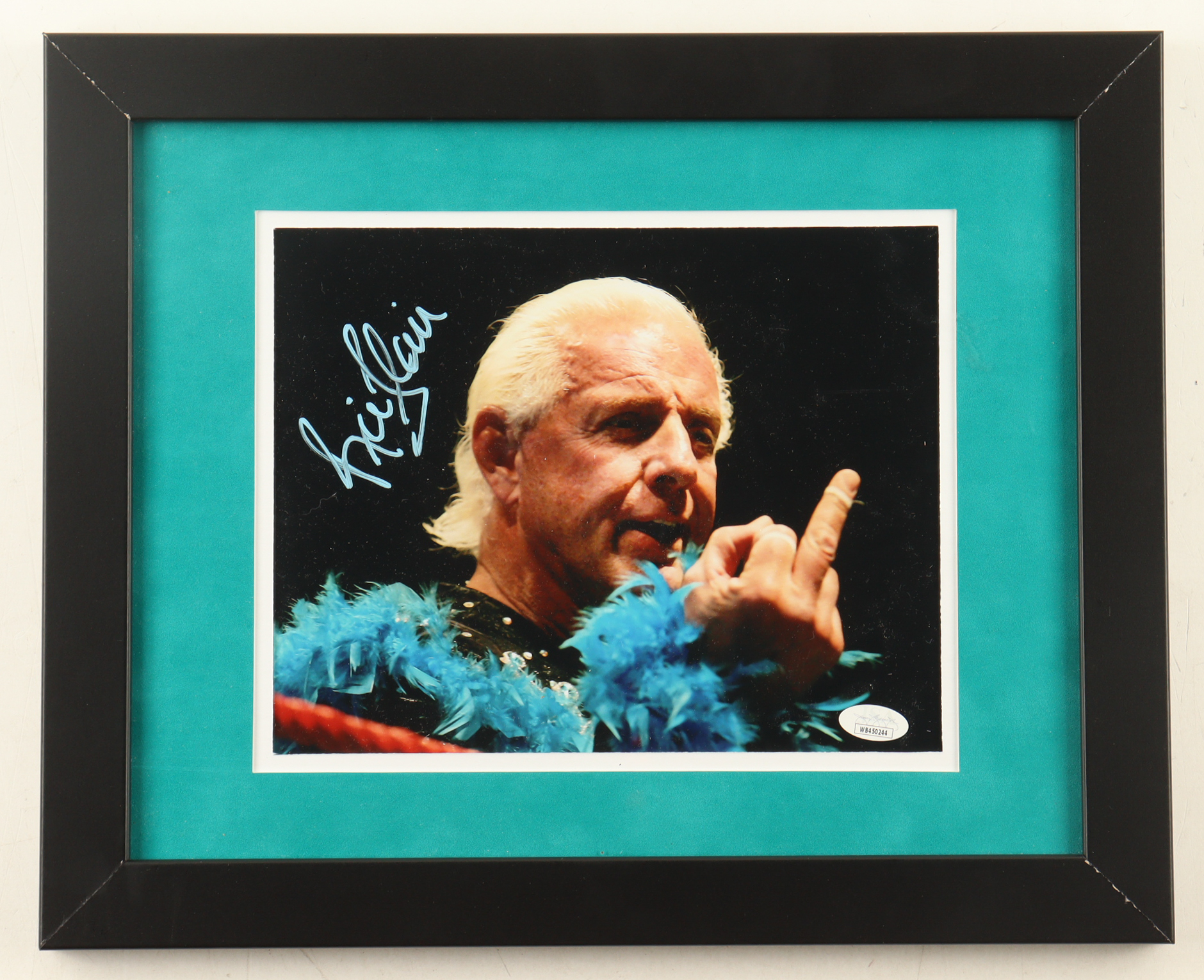 Ric Flair Signed WWE Custom Framed Photo Display (JSA) at PristineAuction.com Ric Flair Signed WWE Custom Framed Photo Display (JSA) at PristineAuction.com