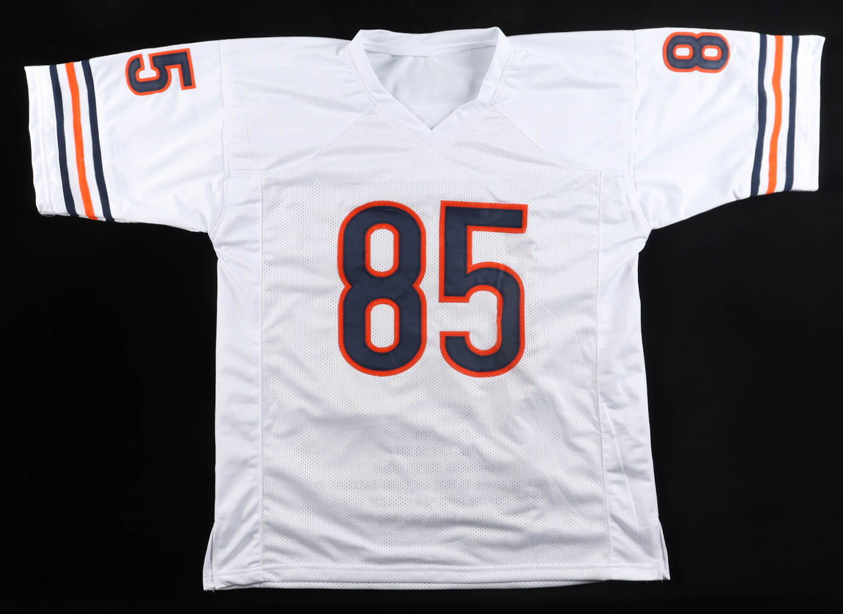 1985 Bears World Champions Highlights Jersey Team-Signed by (14) with Mike Singletary, Willlie Gault, Shaun Gayle, Stefan Humphries (JSA) at PristineAuction.com 1985 Bears World Champions Highlights Jersey Team-Signed by (14) with Mike Singletary, Willlie Gault, Shaun Gayle, Stefan Humphries (JSA) at PristineAuction.com