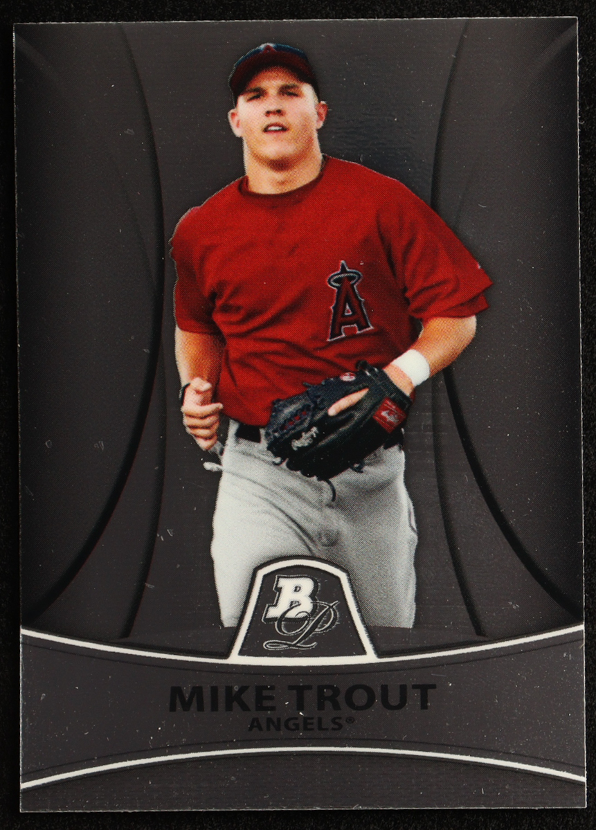 Mike Trout 2010 Bowman Platinum Prospects #PP5 RC at PristineAuction.com Mike Trout 2010 Bowman Platinum Prospects #PP5 RC at PristineAuction.com