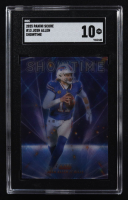 Josh Allen 2025 Panini Score Showtime #13 (SGC 10) at PristineAuction.com