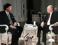 Tucker Carlson Signed 8x10 Photo (JSA) at PristineAuction.com
