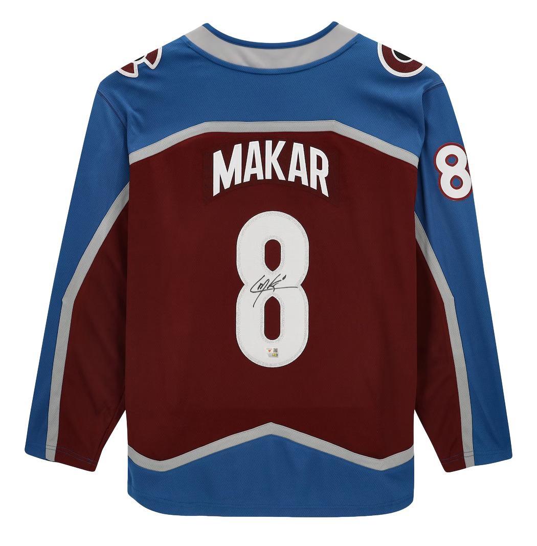Cale Makar Signed Avalanche Fanatics Jersey (Fanatics) at PristineAuction.com Cale Makar Signed Avalanche Fanatics Jersey (Fanatics) at PristineAuction.com