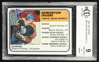 Wayne Gretzky 1981-82 Topps #52 (BCCG 9) at PristineAuction.com