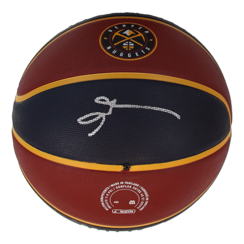 Allen Iverson Signed Nuggets Logo Basketball (JSA) at PristineAuction.com Allen Iverson Signed Nuggets Logo Basketball (JSA) at PristineAuction.com