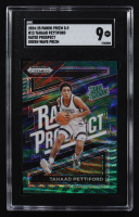Tahaad Pettiford 2024-25 Panini Prizm Rated Prospect Green Wave #13 RC (SGC 9) at PristineAuction.com