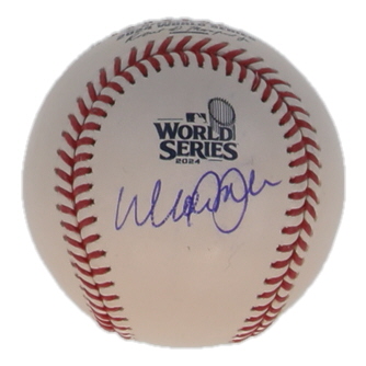 Walker Buehler Signed 2024 World Series Logo Baseball (JSA) at PristineAuction.com Walker Buehler Signed 2024 World Series Logo Baseball (JSA) at PristineAuction.com