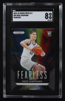 Reed Sheppard 2024-25 Panini Prizm Draft Picks Fearless #20 RC (SGC 8) at PristineAuction.com