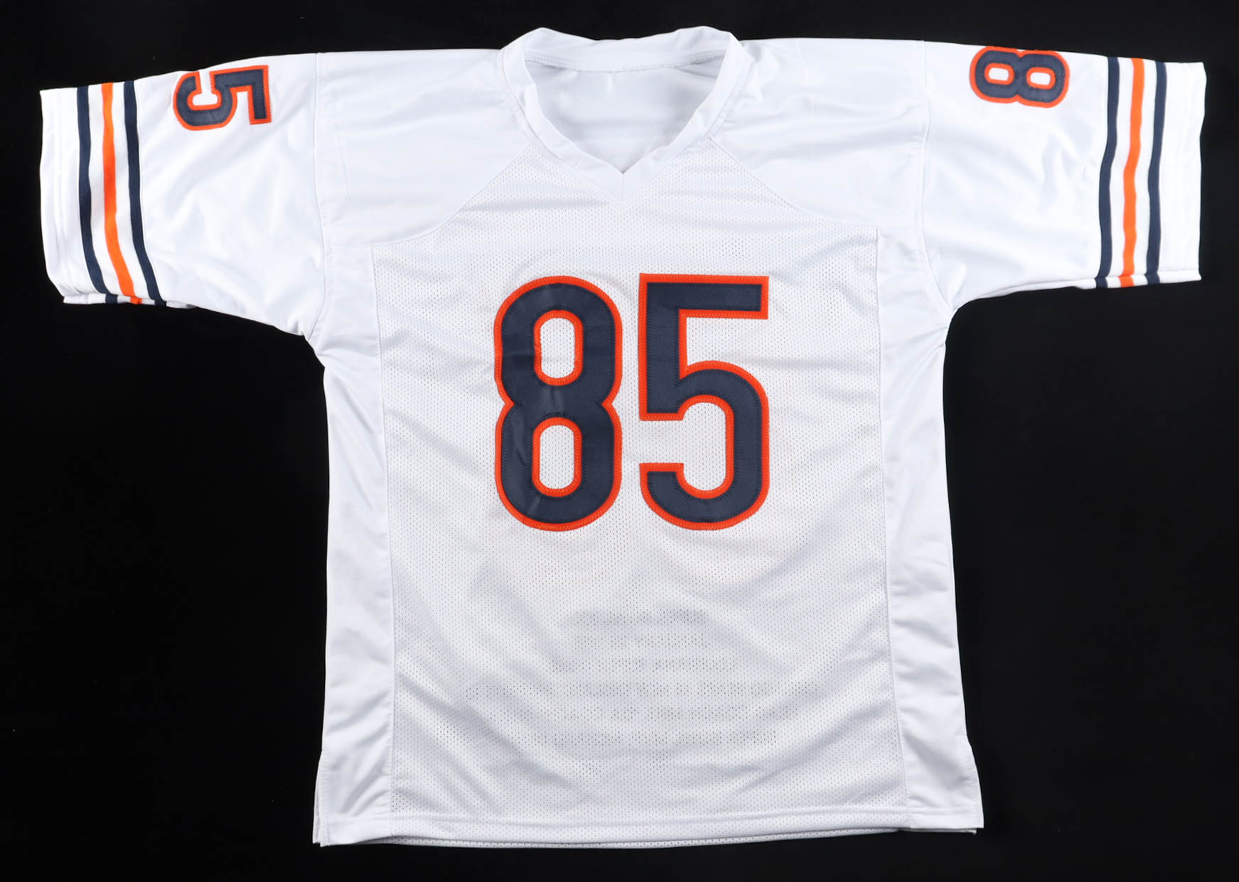 1985 Bears World Champions Highlights Jersey Team-Signed by (14) with Mike Singletary, Willlie Gault, Shaun Gayle, Stefan Humphries (JSA) at PristineAuction.com 1985 Bears World Champions Highlights Jersey Team-Signed by (14) with Mike Singletary, Willlie Gault, Shaun Gayle, Stefan Humphries (JSA) at PristineAuction.com