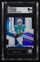 Quinn Ewers 2025 Panini Elite '07 Elite Rookies Aspirations Die-Cut #39 RC #62/99 (SGC 9) at PristineAuction.com