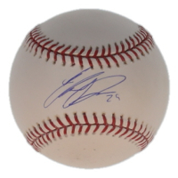Chase Burns Signed OML Baseball (JSA) at PristineAuction.com