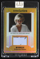 Princess Diana 2025 Eternal Revelation World Celebrities Edition History Relic Gold #NNO #03/10 at PristineAuction.com