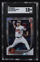 Tomoyuki Sugano 2025 Bowman Retro Logo Foil #41 RC (SGC 10) at PristineAuction.com