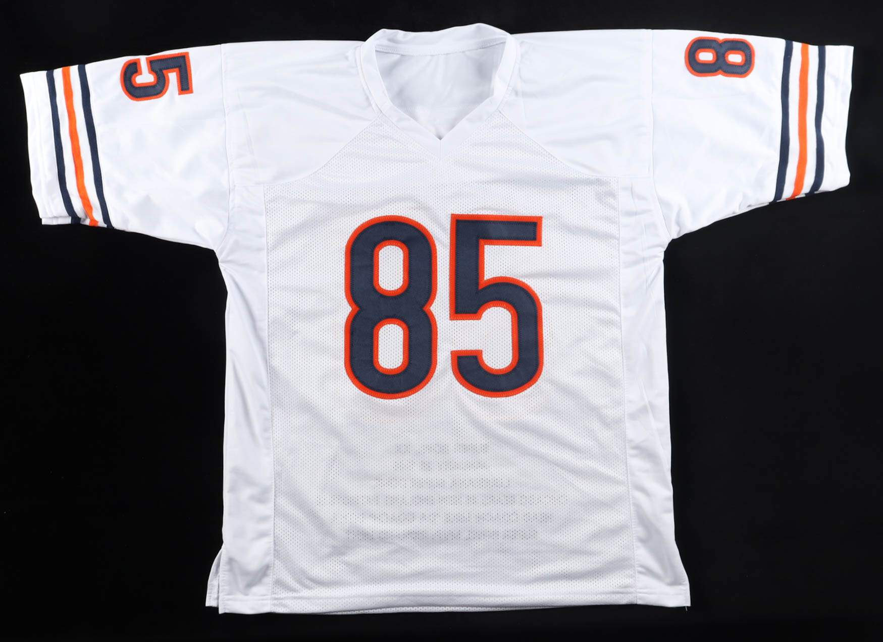 1985 Bears World Champions Highlights Jersey Team-Signed by (14) with Mike Singletary, Willlie Gault, Shaun Gayle, Stefan Humphries (JSA) at PristineAuction.com 1985 Bears World Champions Highlights Jersey Team-Signed by (14) with Mike Singletary, Willlie Gault, Shaun Gayle, Stefan Humphries (JSA) at PristineAuction.com