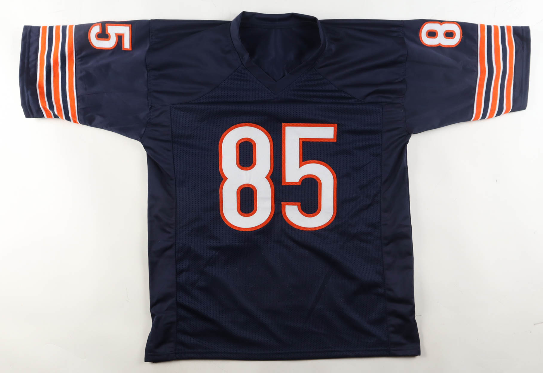 1985 Bears World Champions Highlights Jersey Team-Signed by (14) with Mike Singletary, Willlie Gault, Shaun Gayle, Stefan Humphries (JSA) at PristineAuction.com 1985 Bears World Champions Highlights Jersey Team-Signed by (14) with Mike Singletary, Willlie Gault, Shaun Gayle, Stefan Humphries (JSA) at PristineAuction.com