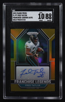 Fred Taylor 2022 Panini Prizm Franchise Legends Gold Auto. #FL-FT #9/10 (SGC 8 | Autograph Graded SGC 10) at PristineAuction.com