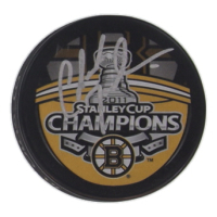 Claude Julien Signed Bruins 2011 Stanley Cup Champions Logo Hockey Puck (JSA) at PristineAuction.com