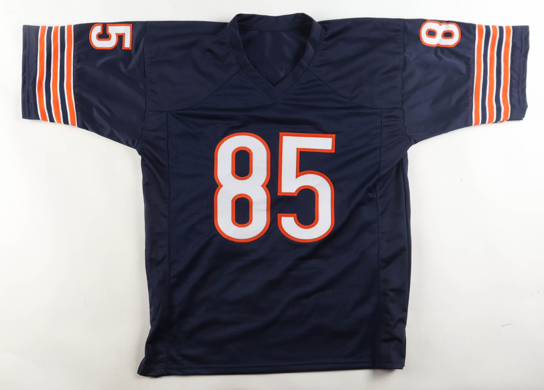 1985 Bears World Champions Highlights Jersey Team-Signed by (14) with Mike Singletary, Willlie Gault, Shaun Gayle, Stefan Humphries (JSA) at PristineAuction.com 1985 Bears World Champions Highlights Jersey Team-Signed by (14) with Mike Singletary, Willlie Gault, Shaun Gayle, Stefan Humphries (JSA) at PristineAuction.com