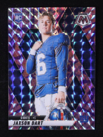 Jaxson Dart 2025 Panini Mosaic Mosaic Reactive Purple #288 VAR RC at PristineAuction.com