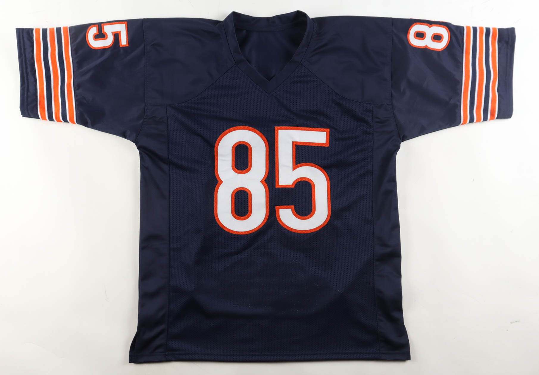 1985 Bears World Champions Highlights Jersey Team-Signed by (14) with Mike Singletary, Willlie Gault, Shaun Gayle, Stefan Humphries (JSA) at PristineAuction.com 1985 Bears World Champions Highlights Jersey Team-Signed by (14) with Mike Singletary, Willlie Gault, Shaun Gayle, Stefan Humphries (JSA) at PristineAuction.com