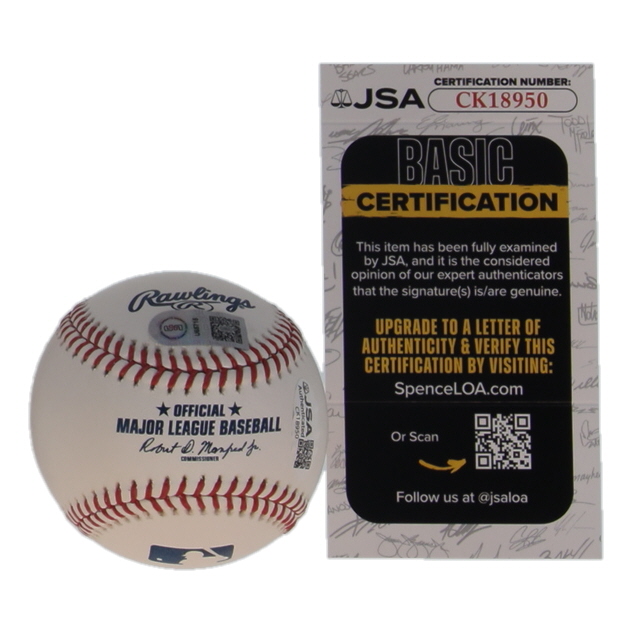 Taijuan Walker Signed OML Baseball (JSA & USA SM) at PristineAuction.com Taijuan Walker Signed OML Baseball (JSA & USA SM) at PristineAuction.com