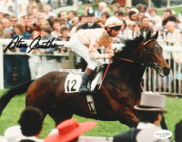 Steve Cauthen Signed 8x10 Photo (ACOA) at PristineAuction.com