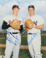 Clete Boyer & Brooks Robinson Signed Yankees / Orioles 8x10 Photo (JSA) at PristineAuction.com