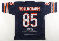1985 Bears World Champions Highlights Jersey Team-Signed by (14) with Mike Singletary, Willlie Gault, Shaun Gayle, Stefan Humphries (JSA) at PristineAuction.com