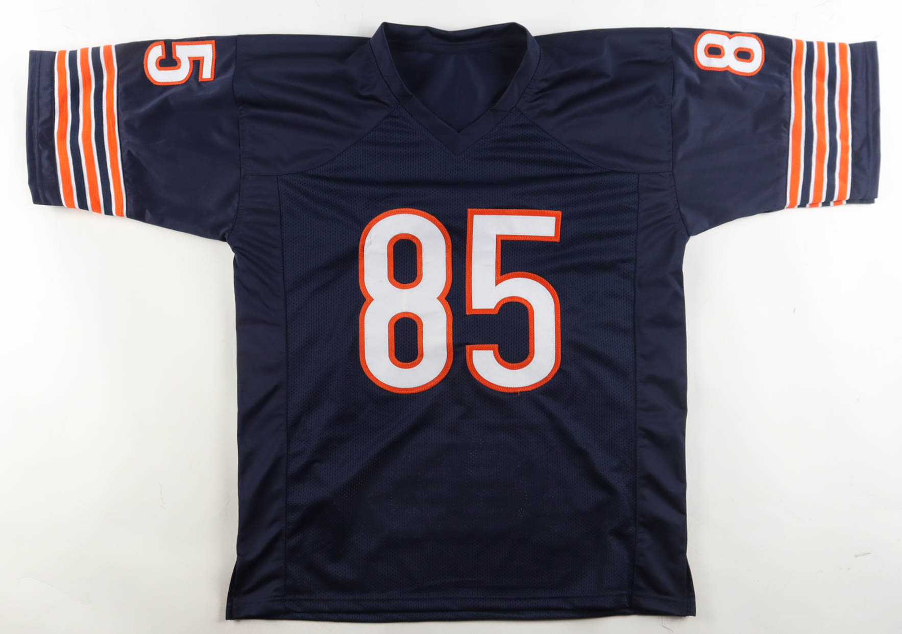 1985 Bears World Champions Highlights Jersey Team-Signed by (14) with Mike Singletary, Willlie Gault, Shaun Gayle, Stefan Humphries (JSA) at PristineAuction.com 1985 Bears World Champions Highlights Jersey Team-Signed by (14) with Mike Singletary, Willlie Gault, Shaun Gayle, Stefan Humphries (JSA) at PristineAuction.com