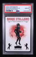 Marvin Harrison Jr. 2024 Panini Contenders Rookie Stallions #5 RC (PSA 10) at PristineAuction.com
