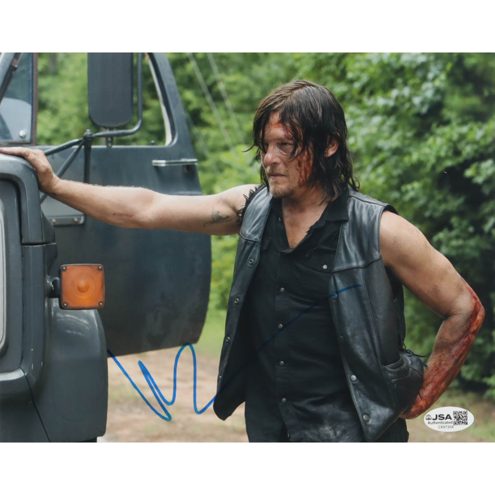 Norman Reedus Signed "The Walking Dead" 8x10 Photo (JSA) at PristineAuction.com