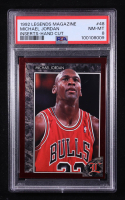 Michael Jordan 1992 Legends Magazine Inserts Hand Cut #48 (PSA 8) at PristineAuction.com