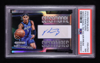 Paolo Banchero 2024-25 Panini Prizm Black Sensational Signatures Prizms Silver #72 (PSA 7) at PristineAuction.com