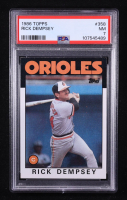 Rick Dempsey 1986 Topps #358 (PSA 8) at PristineAuction.com
