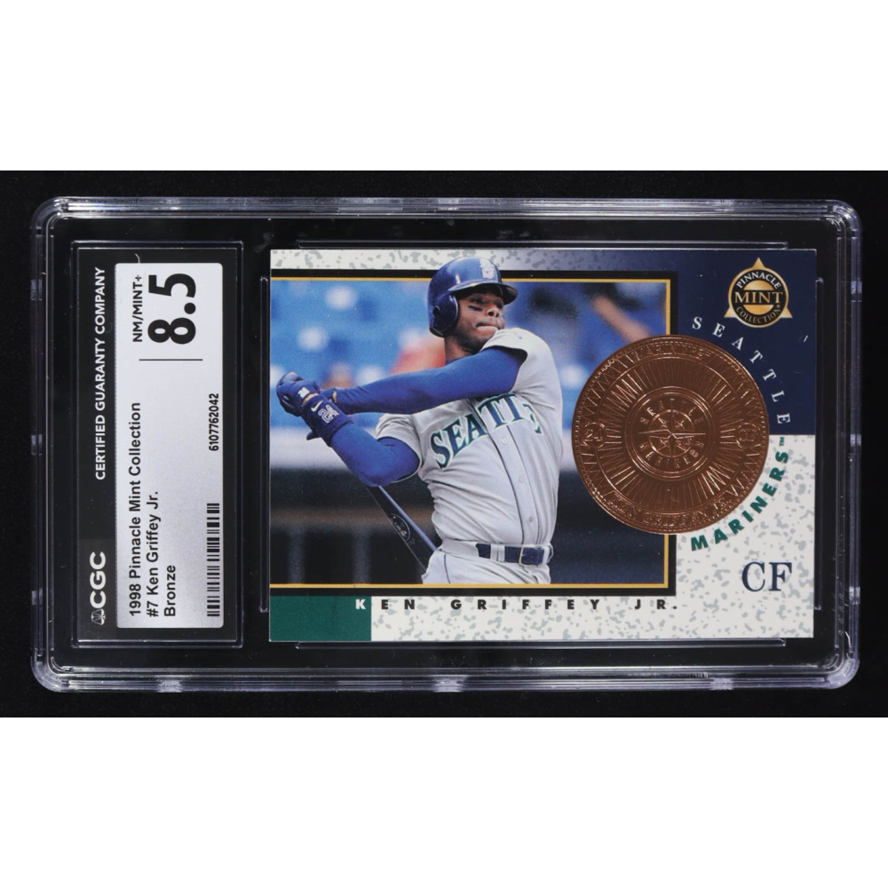 Ken Griffey Jr. 1998 Pinnacle Mint Collection Bronze #7 (CGC 8.5) at PristineAuction.com