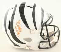 Chase Brown Signed Bengals Full-Size Speed Helmet (Beckett) at PristineAuction.com