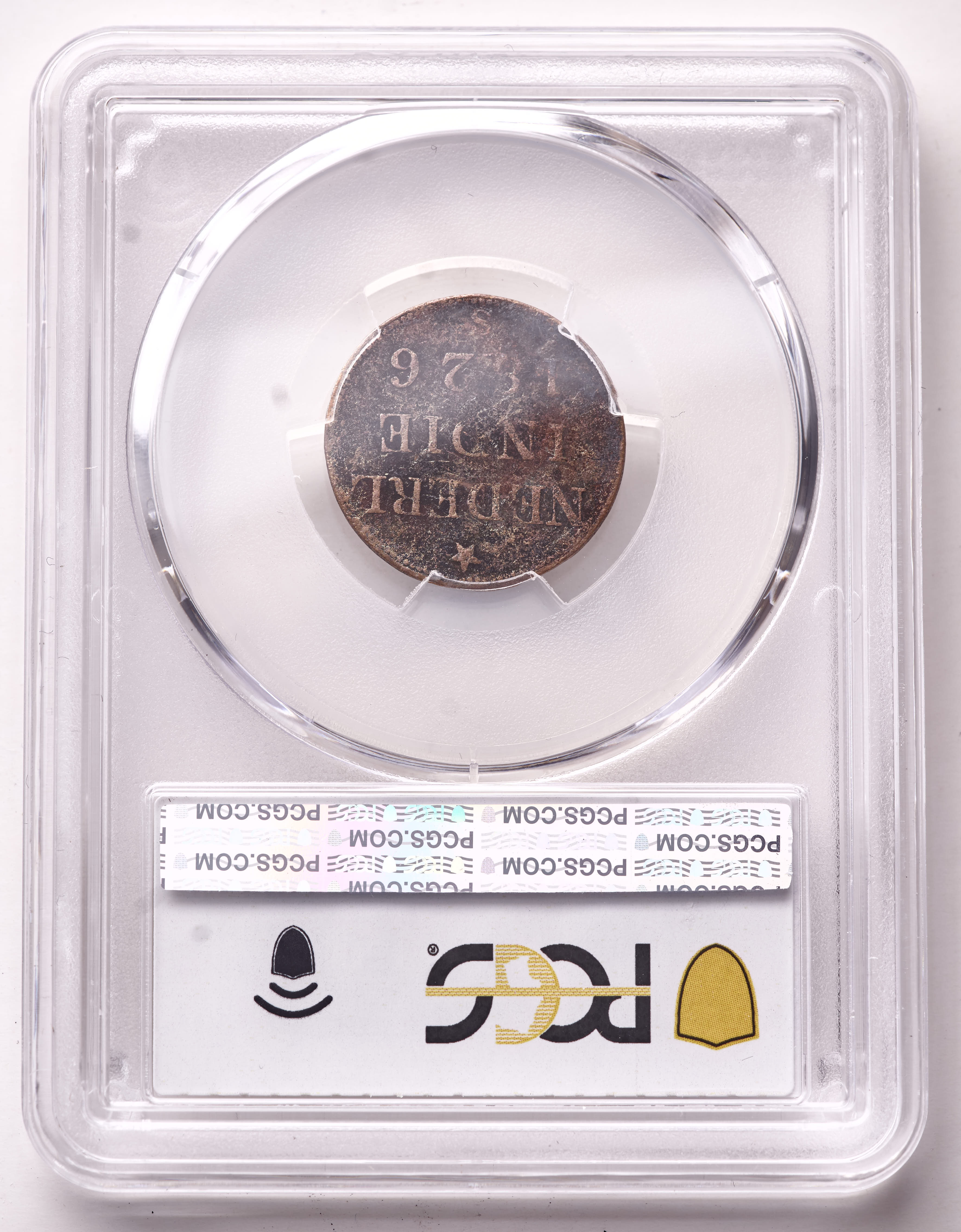 (1795-1840) Netherlands East Indies Duit Copper Coin - Boston Tea Party (PCGS) at PristineAuction.com (1795-1840) Netherlands East Indies Duit Copper Coin - Boston Tea Party (PCGS) at PristineAuction.com