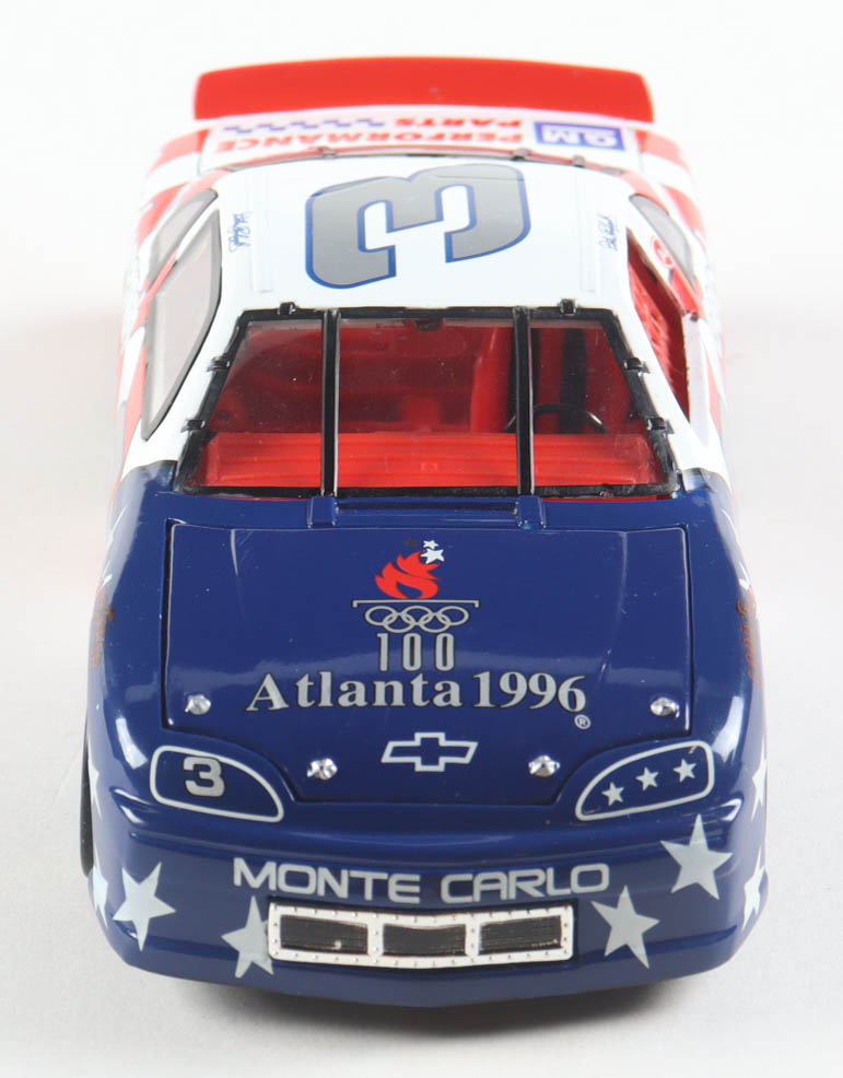 Dale Earnhardt LE #3 GM / '96 Atlanta Olympics 1996 Monte Carlo 1:24 Die-Cast Car at PristineAuction.com Dale Earnhardt LE #3 GM / '96 Atlanta Olympics 1996 Monte Carlo 1:24 Die-Cast Car at PristineAuction.com