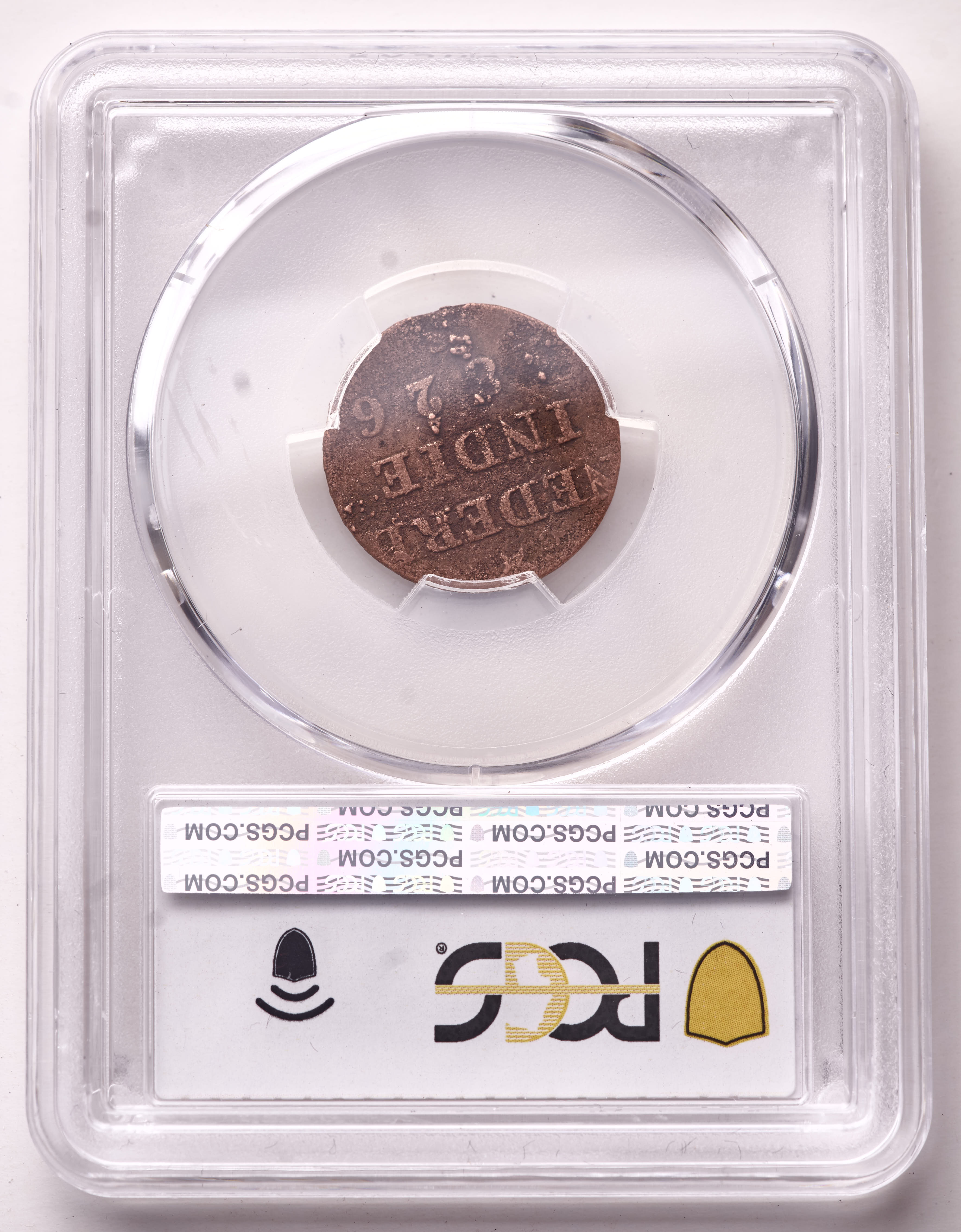 (1795-1840) Netherlands East Indies Duit Copper Coin - Boston Tea Party (PCGS) at PristineAuction.com (1795-1840) Netherlands East Indies Duit Copper Coin - Boston Tea Party (PCGS) at PristineAuction.com