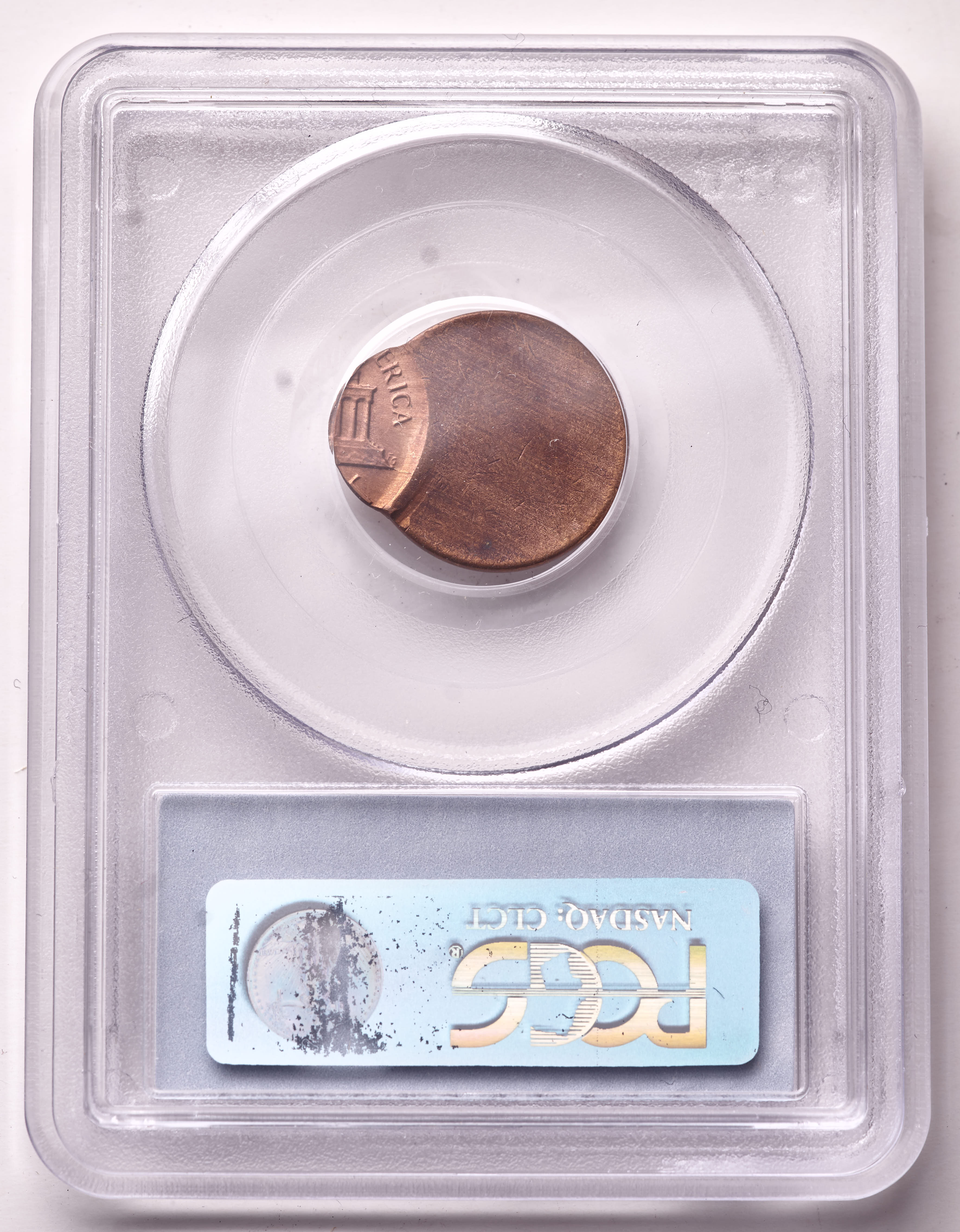 Mint Error 1982 Lincoln Cent Struck 75% Off Center (PCGS MS62 RD) at PristineAuction.com Mint Error 1982 Lincoln Cent Struck 75% Off Center (PCGS MS62 RD) at PristineAuction.com