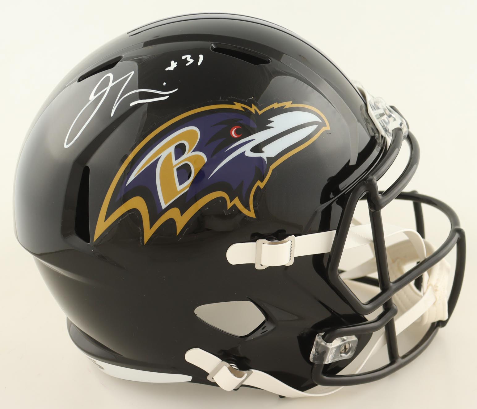 Jamal Lewis Signed Ravens Full-Size Speed Helmet (Beckett) at PristineAuction.com Jamal Lewis Signed Ravens Full-Size Speed Helmet (Beckett) at PristineAuction.com