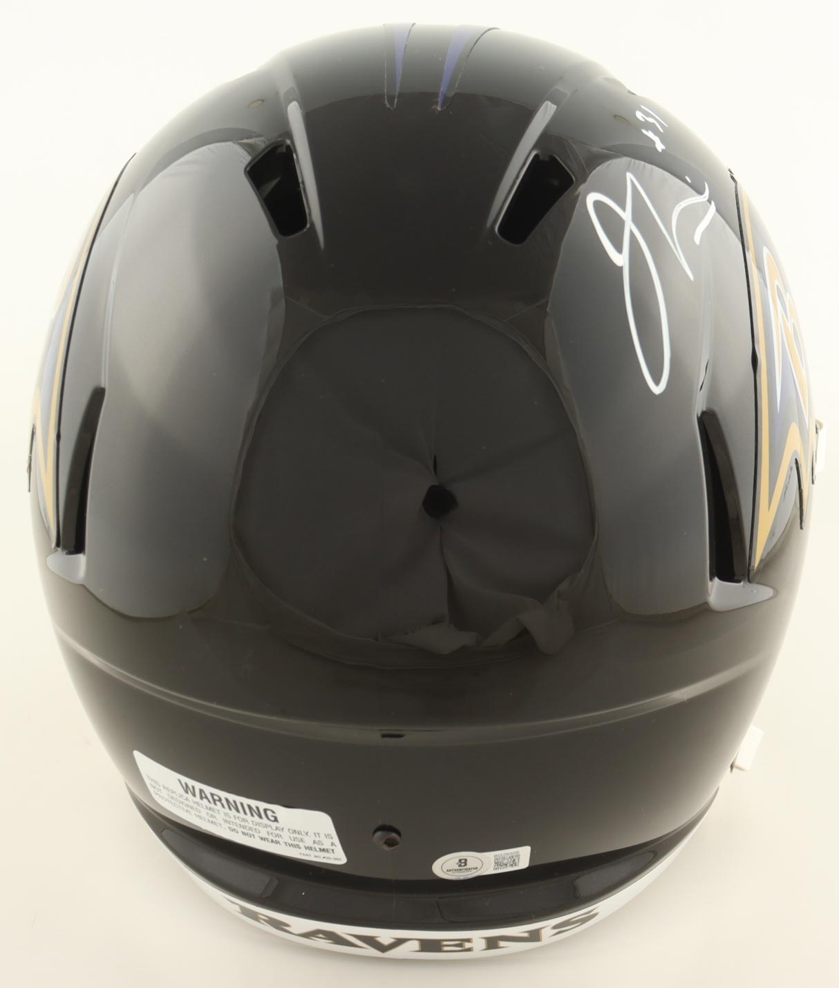 Jamal Lewis Signed Ravens Full-Size Speed Helmet (Beckett) at PristineAuction.com Jamal Lewis Signed Ravens Full-Size Speed Helmet (Beckett) at PristineAuction.com